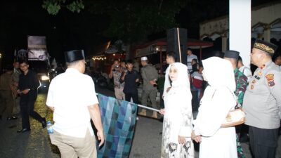 Plt Bupati Bersama Forkopimda Labuhanbatu Lepas Pawai Takbiran Keliling Idul Adha 1445 H