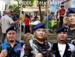 Sambut Idul Adha 1445 H Ketua Satgas Inti IPK Sumut, Sartoto Rianto Barus Sumbang 1 Ekor Sapi