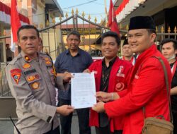 Maraknya Narkoba Dan Kriminalitas, GMNI Medan Geruduk Polrestabes Medan
