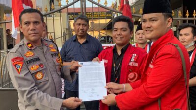 Maraknya Narkoba Dan Kriminalitas, GMNI Medan Geruduk Polrestabes Medan