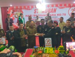 Dalam memperingati HUT Bhayangkara Ke-78, Polres Labusel Adakan Acara Syukuran