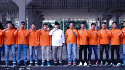 Wabup Labusel Lepas 17 Para Atlet Untuk Bertanding di Popda Tingkat Provinsi Sumut