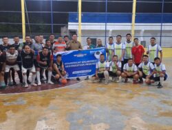 BRI BO Kotapinang dan Pegadaian Gelar Pertandingan Futsal Persahabatan