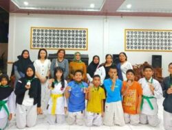 Plt. Bupati Labuhanbatu Sambut Kedatangan Atlet Peraih Medali pada Kejurda Karate Antar Dojo INKADO Sumut Tahun 2024