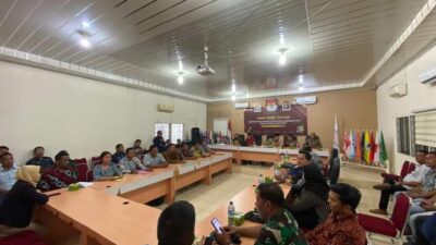 Plt. Bupati Labuhanbatu Hadiri Rapat Pleno Terbuka Penetapan DPS Pilkada Serentak 2024