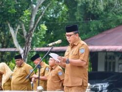 Asisten 2 Pimpin Apel Gabungan Pemkab Labuhanbatu
