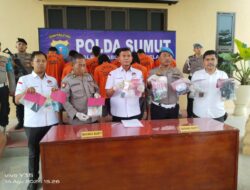 Polres Labusel Gelar Konferensi Pers Keberhasilan Menyita Ratusan Gram Sabu-sabu