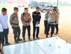 Polres Labuhanbatu Gelar Simulasi Tactical Floor Game untuk Persiapan Pengamanan Pilkada 2024