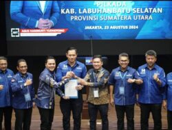 Ari Wibowo-Azwar Sajali Resmi Kantongi B1KWK Demokrat