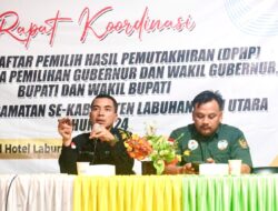 Bawaslu Labura Lakukan Rapat Koordinasi Evaluasi DPHP Tingkat Kecamatan Se-Labura