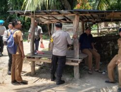 Polsek Aek Natas Gelar Gerebek Kampung Narkoba