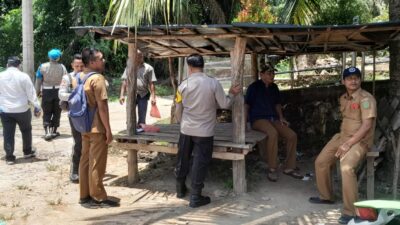 Polsek Aek Natas Gelar Gerebek Kampung Narkoba