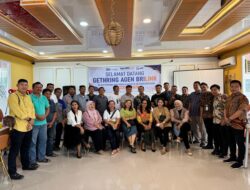 Gathering Agen BRILink, BRI BO Kotapinang Gelar Sosialisasi BPJS Ketenagakerjaan