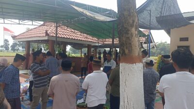 Dikomandoi Hadi Purwanto, Pendopo Makam “Mbah Sentono” Gelar Kenduri dan Doa Bersama