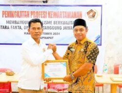 Kadis Kominfo Hadiri Kegiatan Peningkatan Kewartawanan Untuk Organisasi PWI