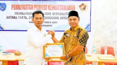 Kadis Kominfo Hadiri Kegiatan Peningkatan Kewartawanan Untuk Organisasi PWI