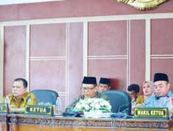 Rapat Paripurna Umumkan Fraksi-fraksi DPRD Kabupaten Labuhanbatu Masa Jabatan 2024-2029