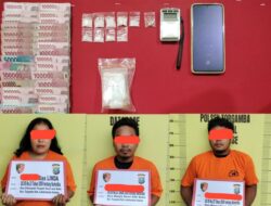 Asik Pesta Sabu, 3 Pelaku Berhasil Ditangkap Polres Labusel