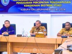 Pemkab Labuhanbatu Serahkan Secara Simbolis Penyaluran BLT P3KE