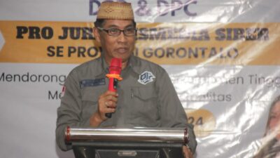 Ketum DPP Mahmud Marhaba Lantik DPD PJS dan DPC Se-Gorontalo