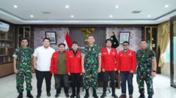 Bangun Ketahanan Nasional dari Desa, DPD GMNI Sumatera Utara Audiensi Strategis dengan Pangdam I/BB