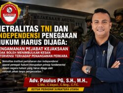 Paulus PG: Negara Hukum Menempatkan Hukum sebagai Panglima
