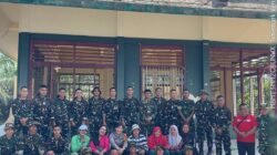 Gerakan Indonesia ASRI, DLH Labuhanbatu Gandeng TNI-Polri dan Ormas Bersihkan Tugu Juang 45