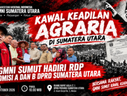 Bersama Rakyat, GMNI SUMUT Tagih Tanggung Jawab Politik Negara Atas Ketidakadilan Agraria